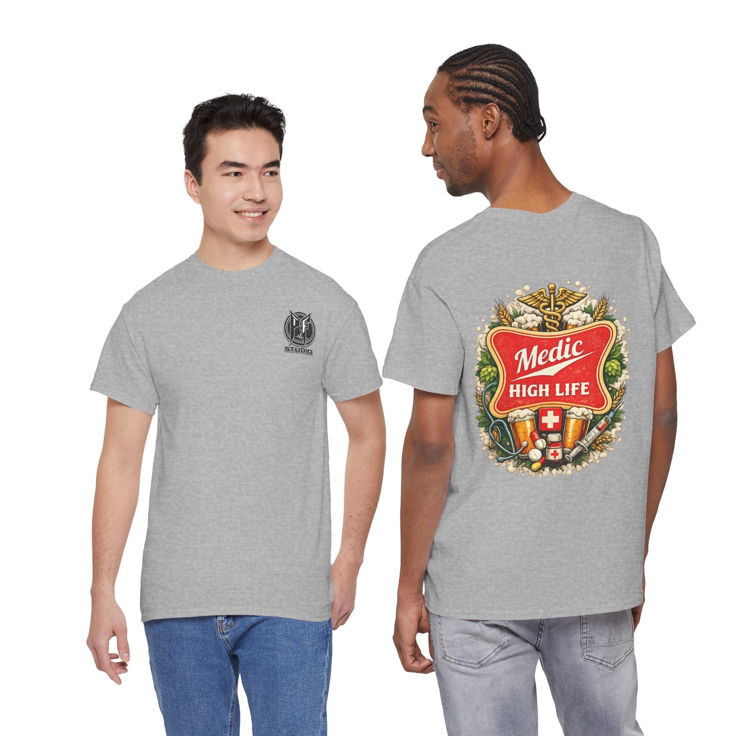 Paramedic High Life Tee — Funny EMS First Responder T-Shirt