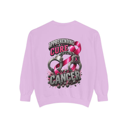 Apprehending a cure Breast Cancer Awareness Sweatshirt  LEO edition