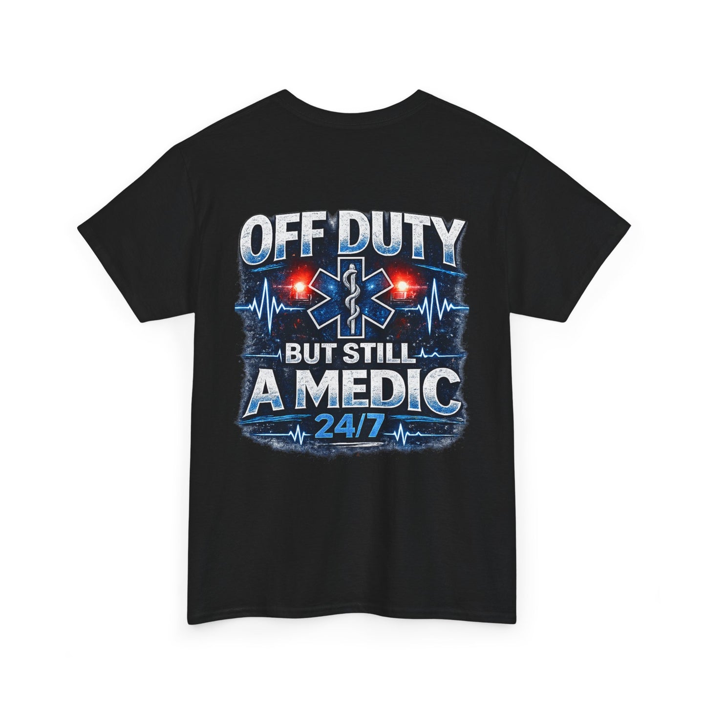 EMT Paramedic Tee — "Medic 24/7" First Responder Gift