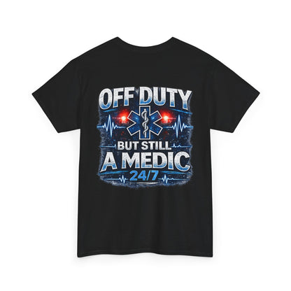 EMT Paramedic Tee — "Medic 24/7" First Responder Gift