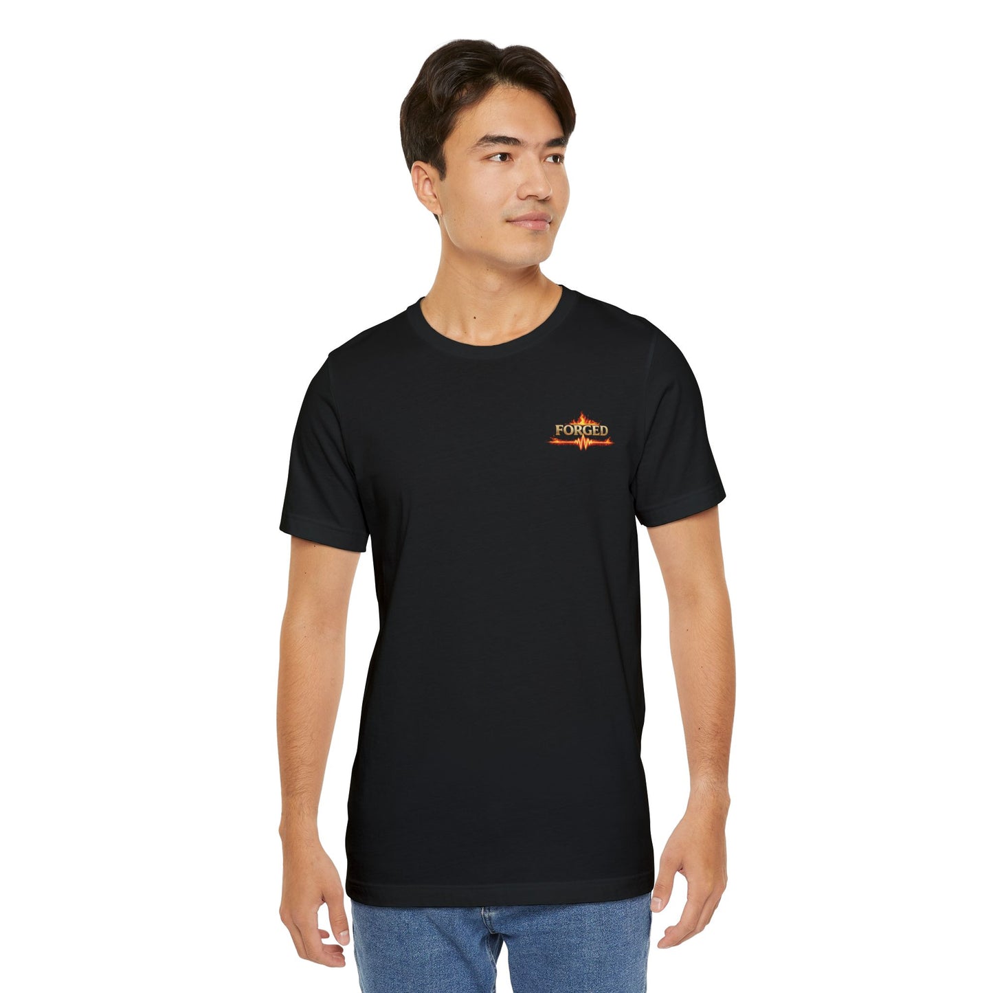 Forged Tee — 'Forged in Chaos' EMS & First Responder Tribute T-Shirt