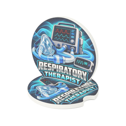 Respiratory Therapist Car Coaster — Soapstone Drink Holder