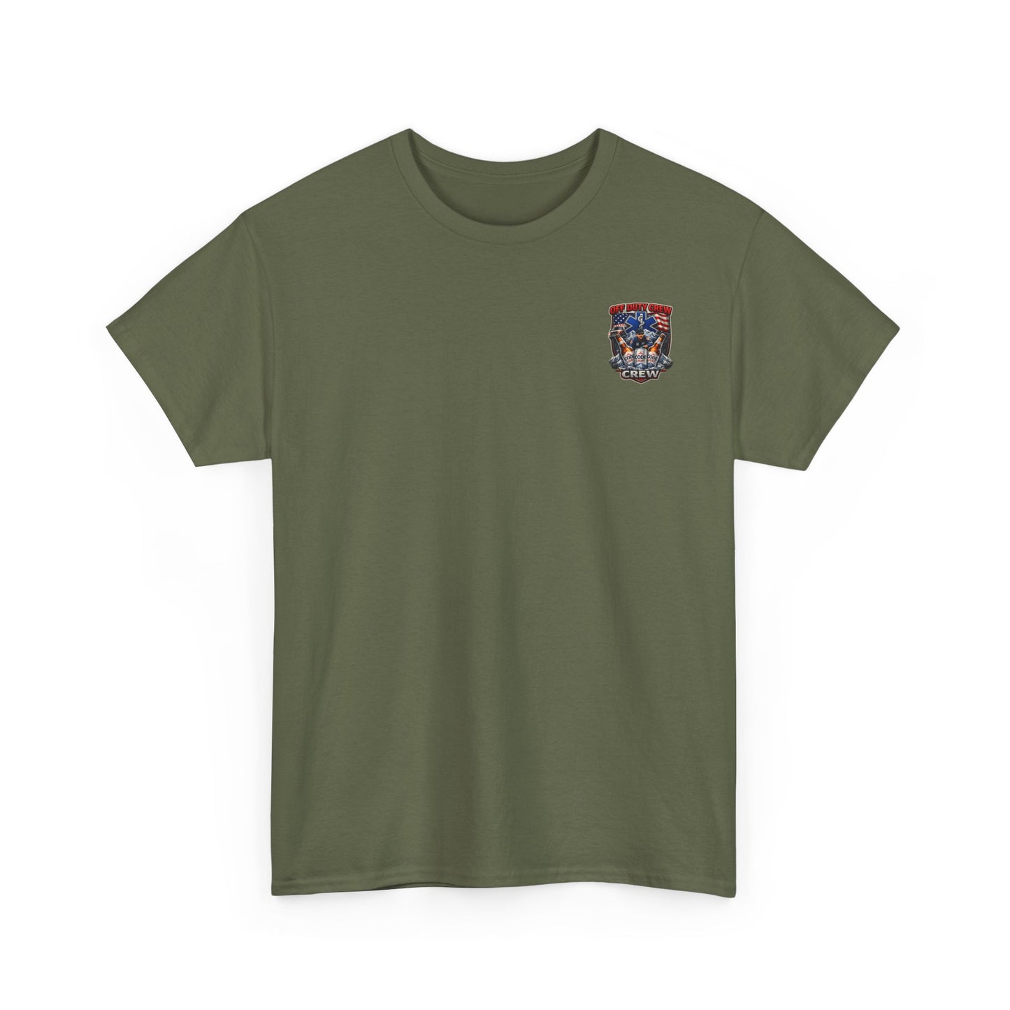 Off Duty Code Light EMT T-Shirt — Funny Paramedic & First Responder Gift