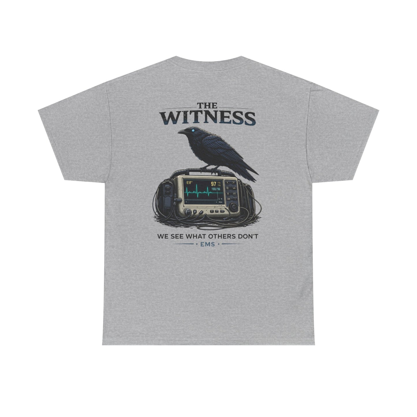 Crow Paramedic EMS Tee We See What Others Dont EMT Graphic