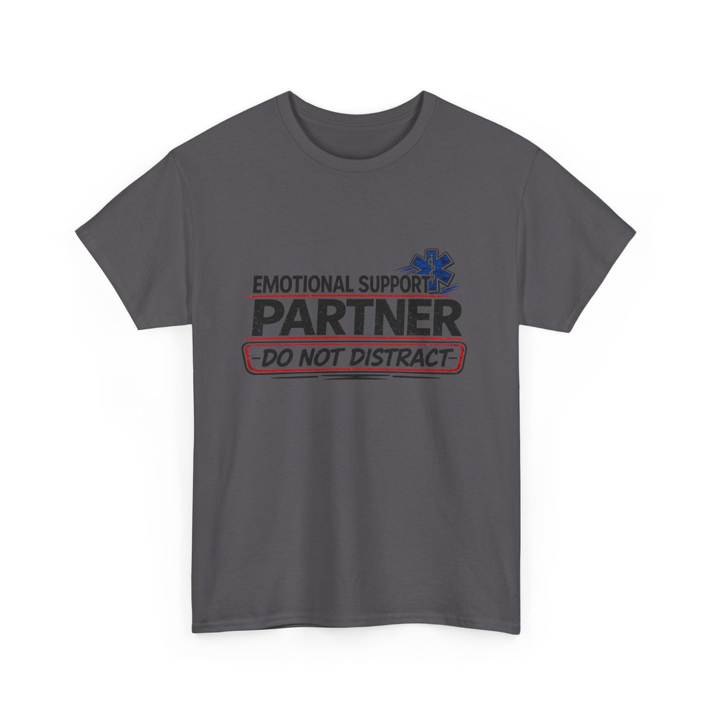 Copy of Emotional Support Partner Paramedic T-Shirt — Funny First Responder Gift