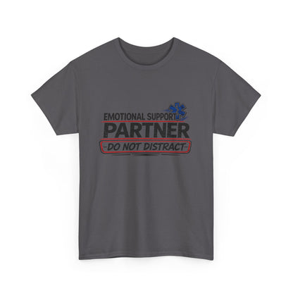 Copy of Emotional Support Partner Paramedic T-Shirt — Funny First Responder Gift