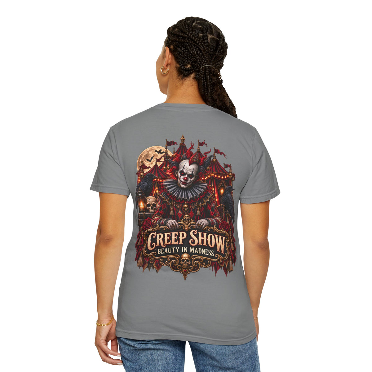 Creep Show: Beauty in Madness | Paranormal Cirque Gothic Halloween Shirt