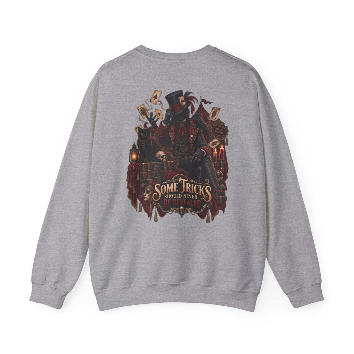 Some Tricks Should Never Be Revealed | Haunted Magician Gothic Circus Shirt