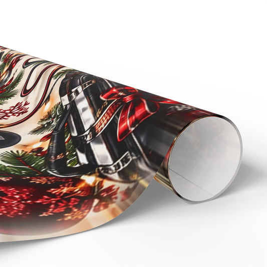 EMS Christmas Wrapping Paper, Paramedic Gift Wrap, EMT Holiday Gifts, First Responder Christmas Paper, Medical Christmas Gift Wrap