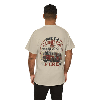Vintage Firefighter Tee | Retro Fire Dept Shirt