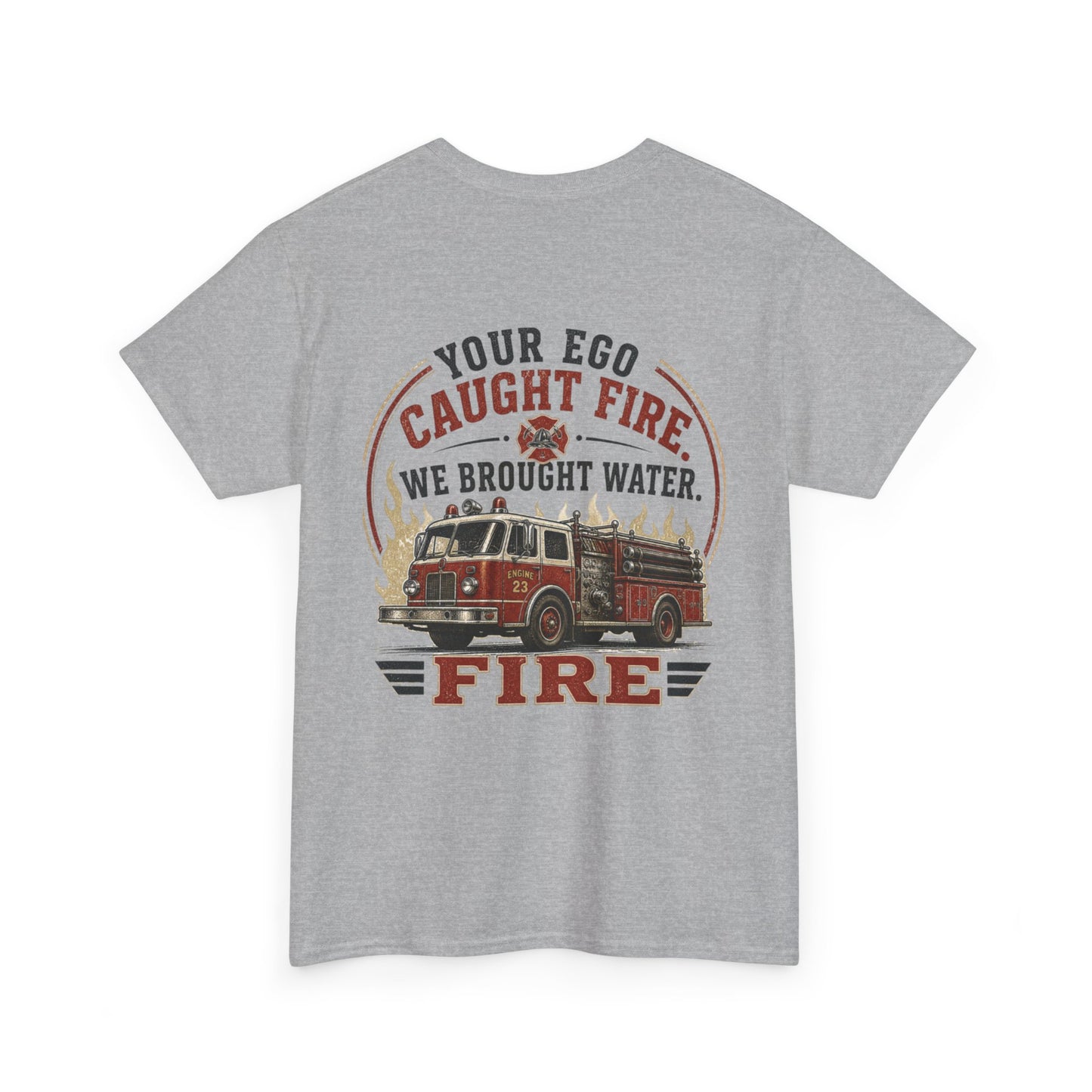 Vintage Firefighter Tee | Retro Fire Dept Shirt