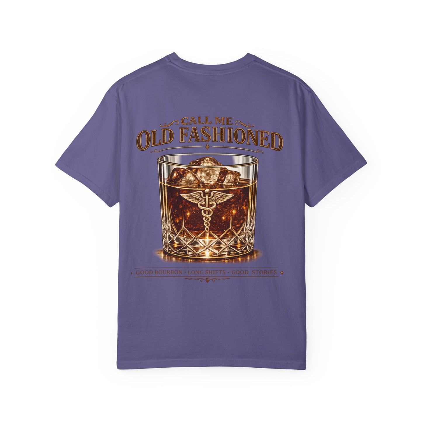 Old Fashioned Whiskey T-Shirt — Vintage Cocktail Graphic Tee