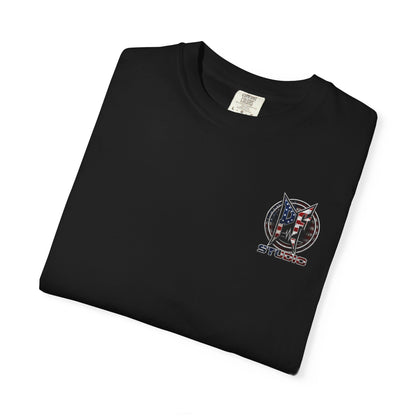 American Heroes T‑Shirt — U.S. Space Force Tribute with Flag Graphic