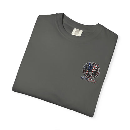 American Heroes T‑Shirt — U.S. Space Force Tribute with Flag Graphic