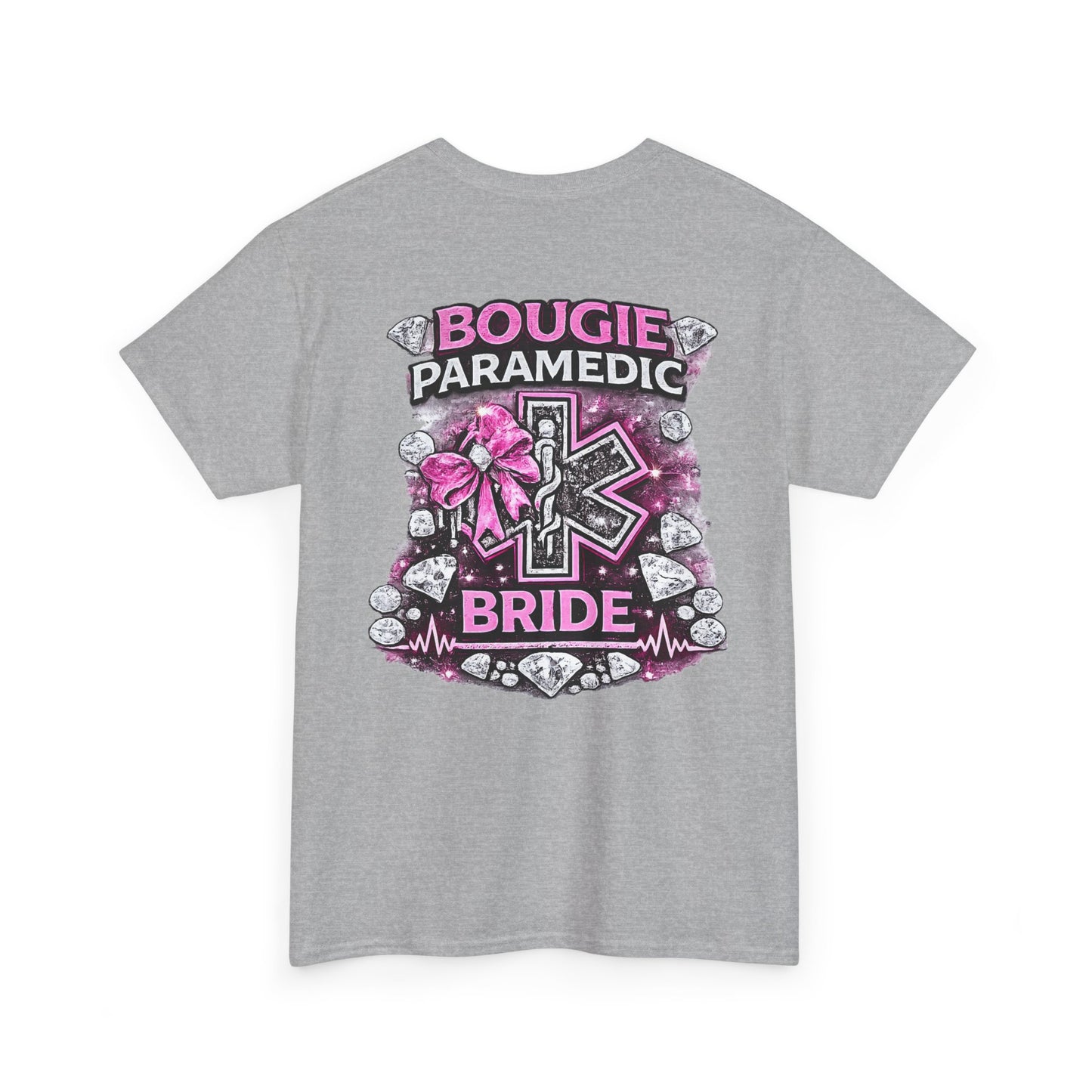 Bougie Paramedic Bride T-Shirt — EMS First Responder Bride Gift
