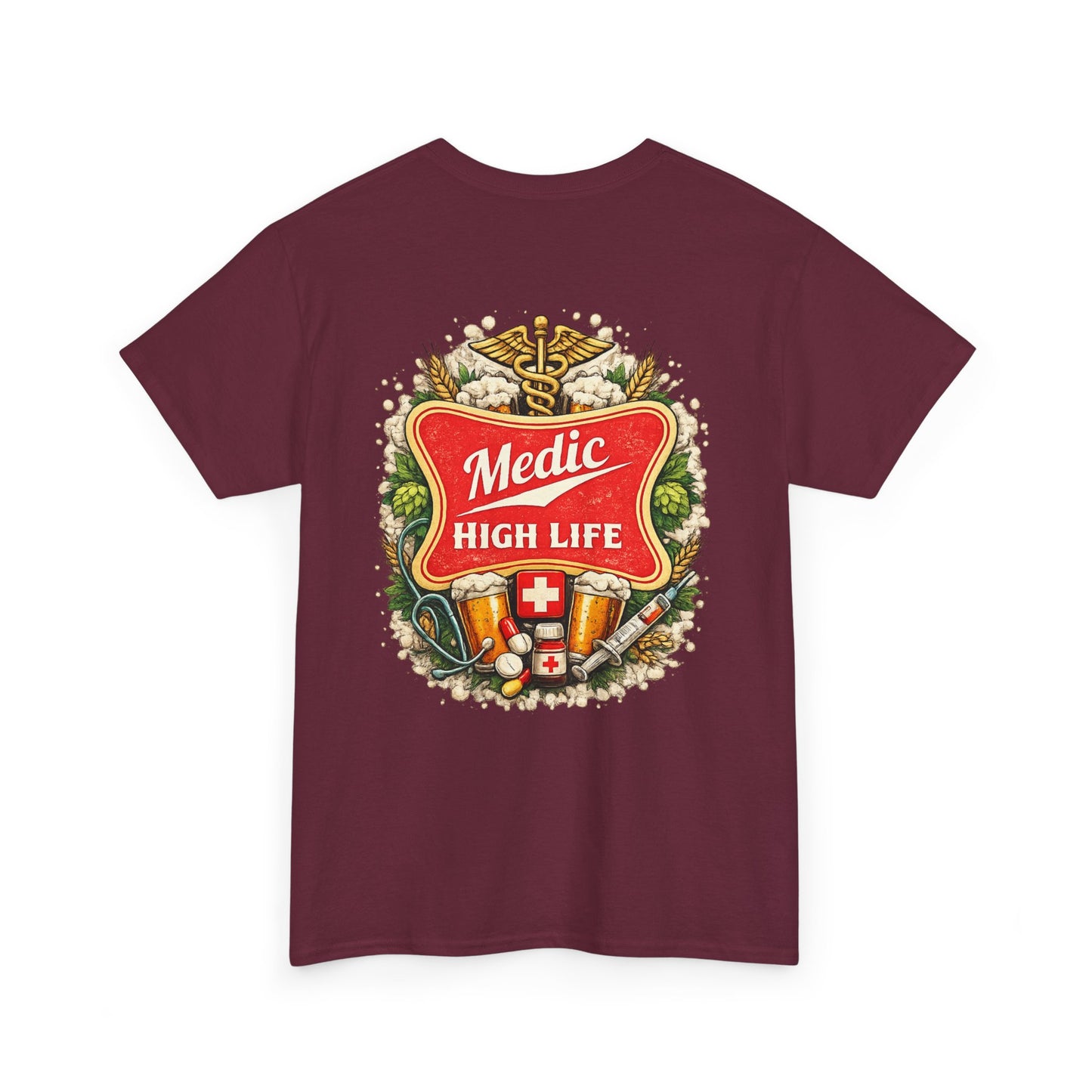 Paramedic High Life Tee — Funny EMS First Responder T-Shirt