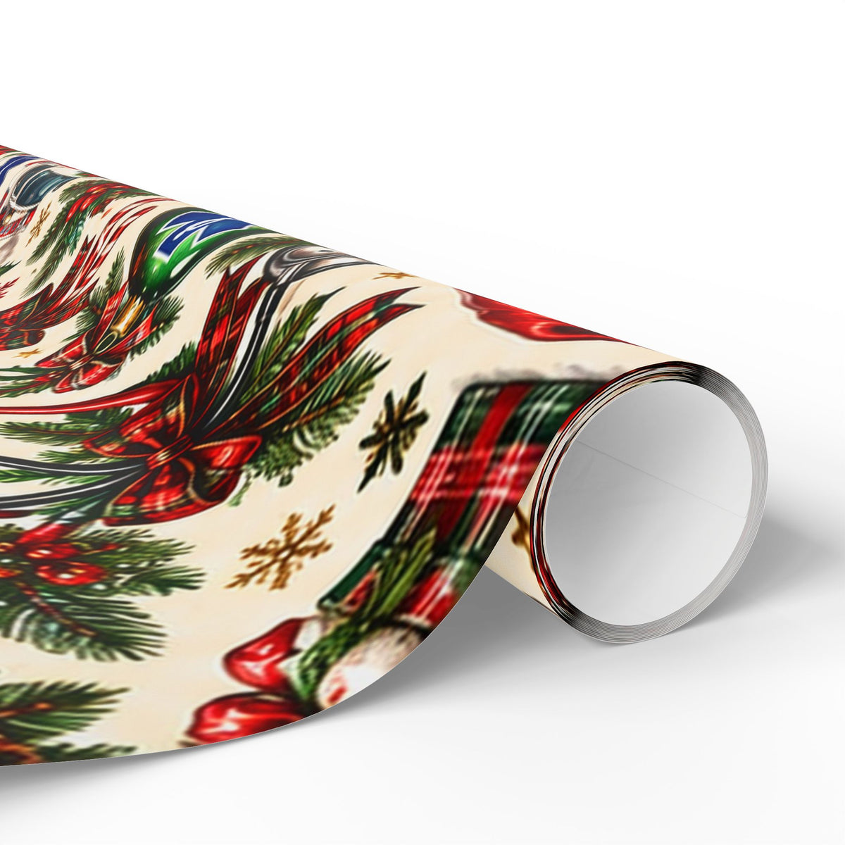 Wrapping Paper – Christmas Emergency Medical Services Design