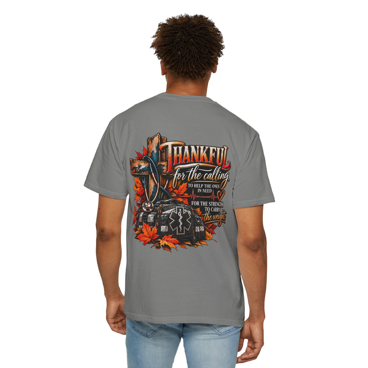 Thankful for the Calling | EMS Faith & Thanksgiving T-Shirt