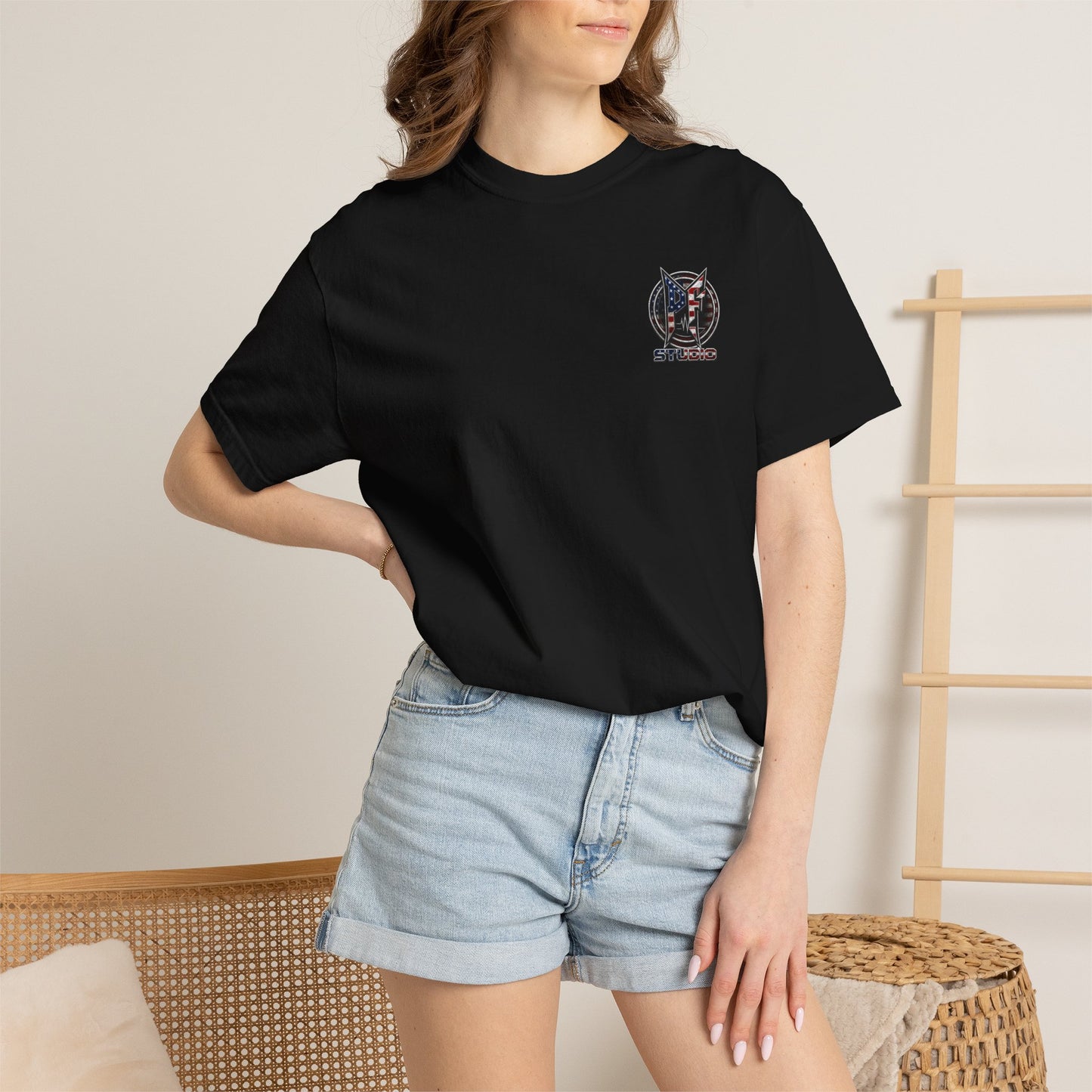 USMC 'American Heroes' Garment-Dyed T-Shirt