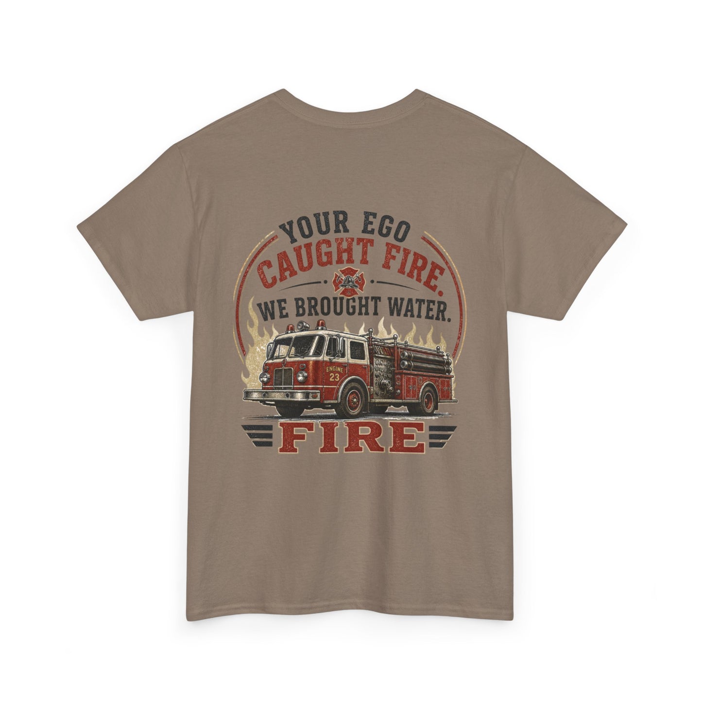 Vintage Firefighter Tee | Retro Fire Dept Shirt