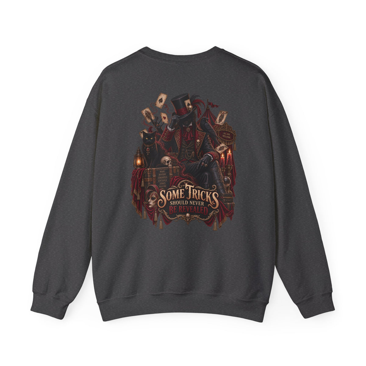 Some Tricks Should Never Be Revealed | Haunted Magician Gothic Circus Shirt