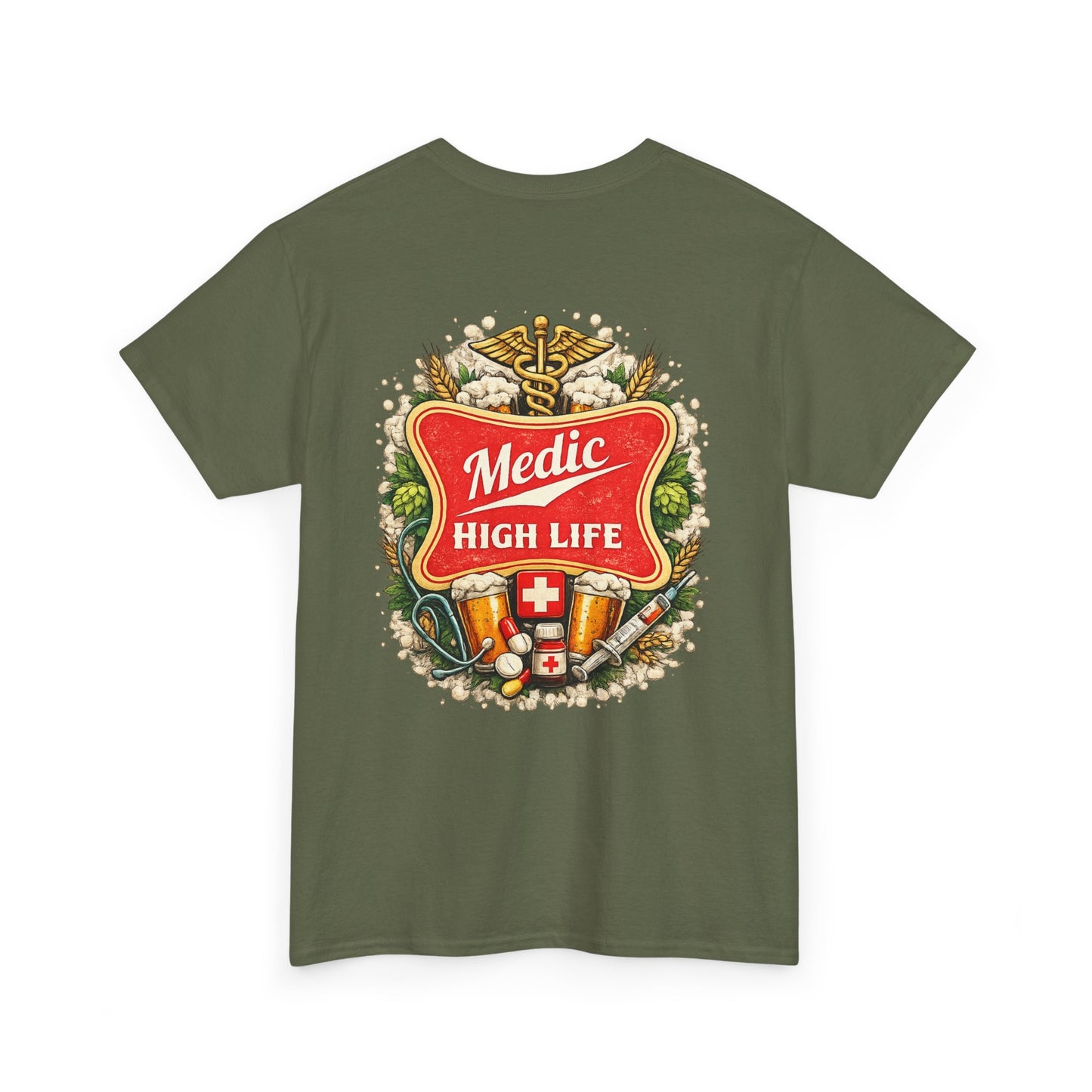 Paramedic High Life Tee — Funny EMS First Responder T-Shirt
