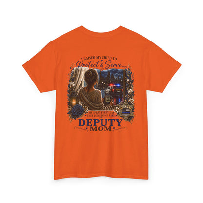Deputy Mom Tee — Proud Police Mom "Back The Blue" Family Shirt