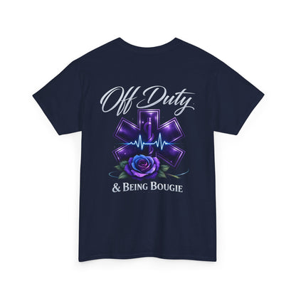 EMS Off Duty Bougie Tee — Feminine First Responder Shirt