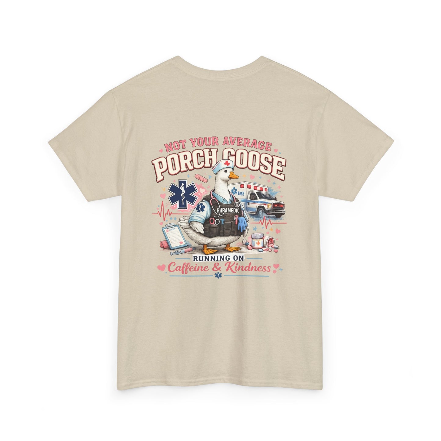 Paramedic Porch Goose T-Shirt — Support First Responders
