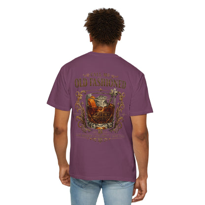 EMS Bourbon & Ambulance Whiskey T-Shirt — "Call Me Old Fashioned"