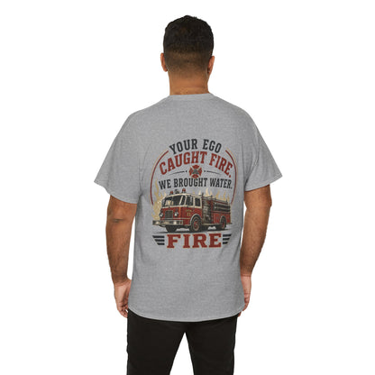 Vintage Firefighter Tee | Retro Fire Dept Shirt