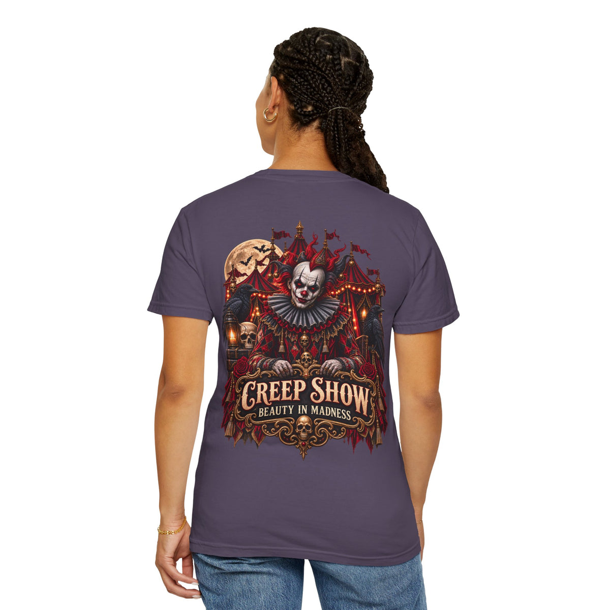 Creep Show: Beauty in Madness | Paranormal Cirque Gothic Halloween Shirt