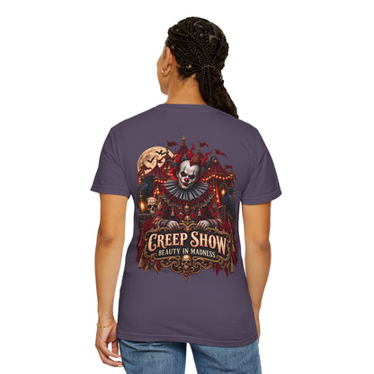 Creep Show: Beauty in Madness | Paranormal Cirque Gothic Halloween Shirt
