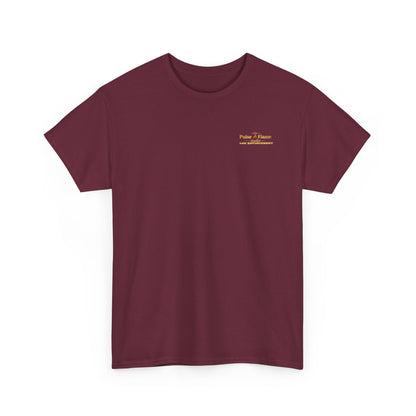 Law Enforcement Oath T-Shirt — Sworn Police Tribute Tee