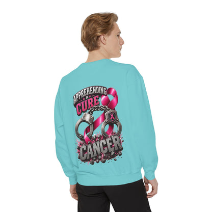Apprehending a cure Breast Cancer Awareness Sweatshirt  LEO edition