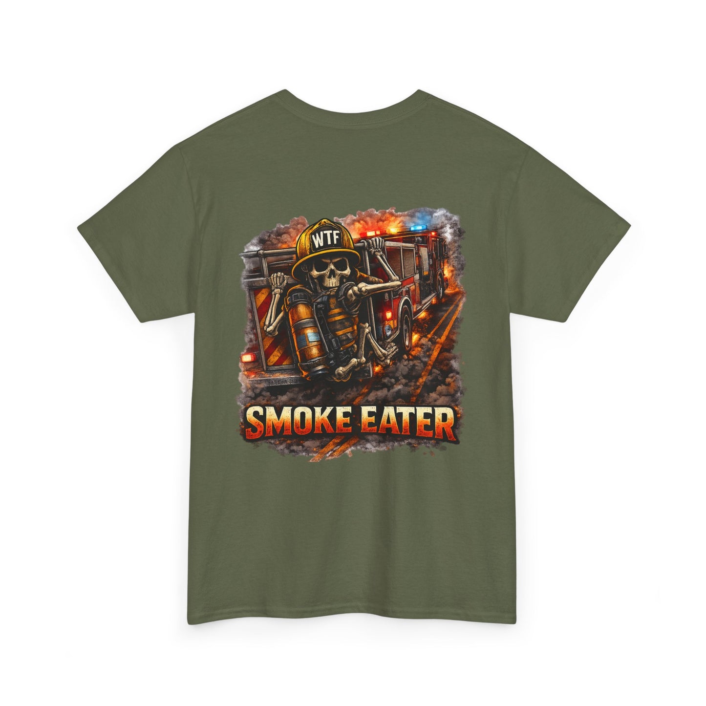 Firefighter Smoke Eater T-Shirt — Funny Volunteer & First Responder Gift
