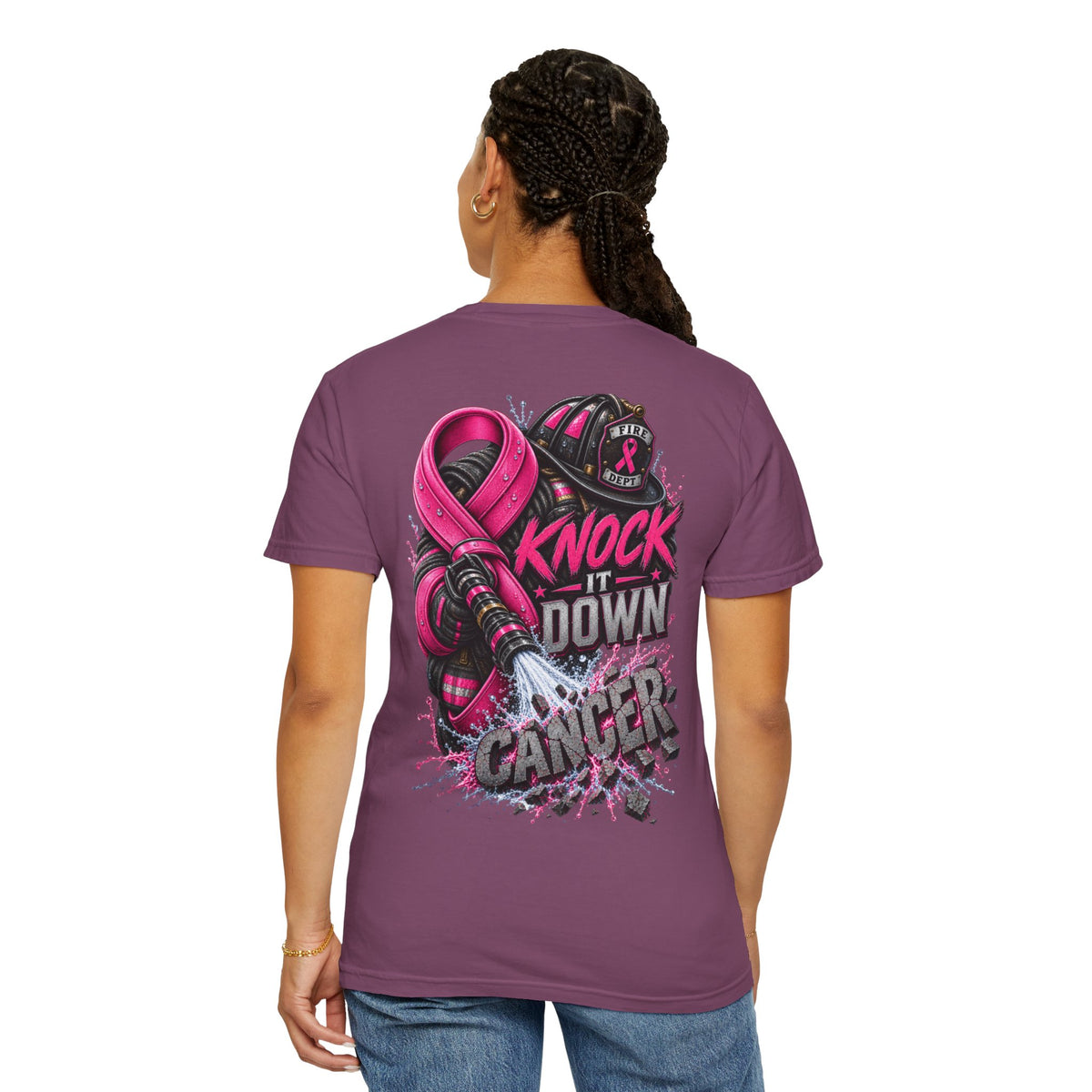 Breast Cancer awareness | Fire fighter Edition  Knock It Down