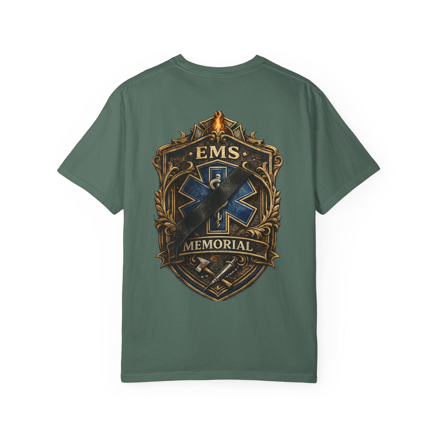 EMS Fallen Tribute T-Shirt — First Responders Memorial Tee