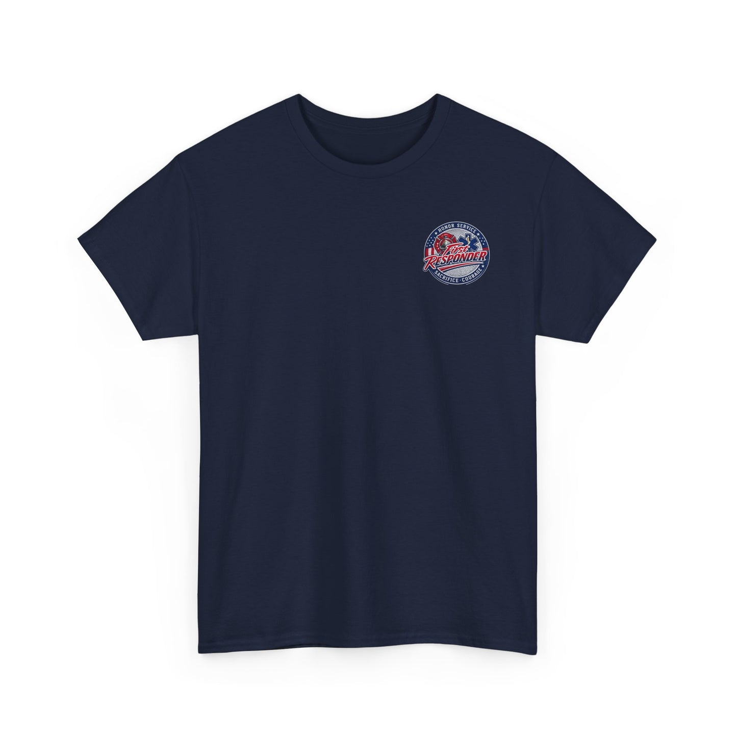 First Responder Tee — "Admit Nothing, Document Everything" Firefighter EMT Police Paramedic Shirt