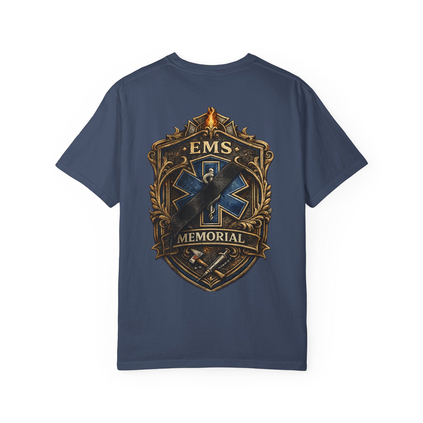 EMS Fallen Tribute T-Shirt — First Responders Memorial Tee