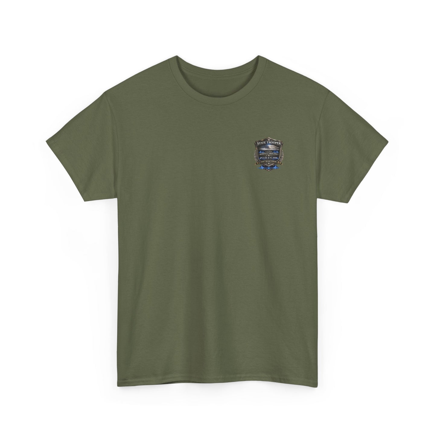 North Carolina State Trooper Memorial T-Shirt — Badge Tribute
