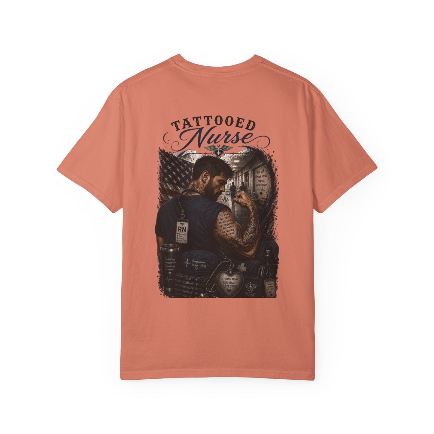 Tattooed Nurse Compassion Is My Calling T-shirt | RN Tattoo-Inspired Shirt