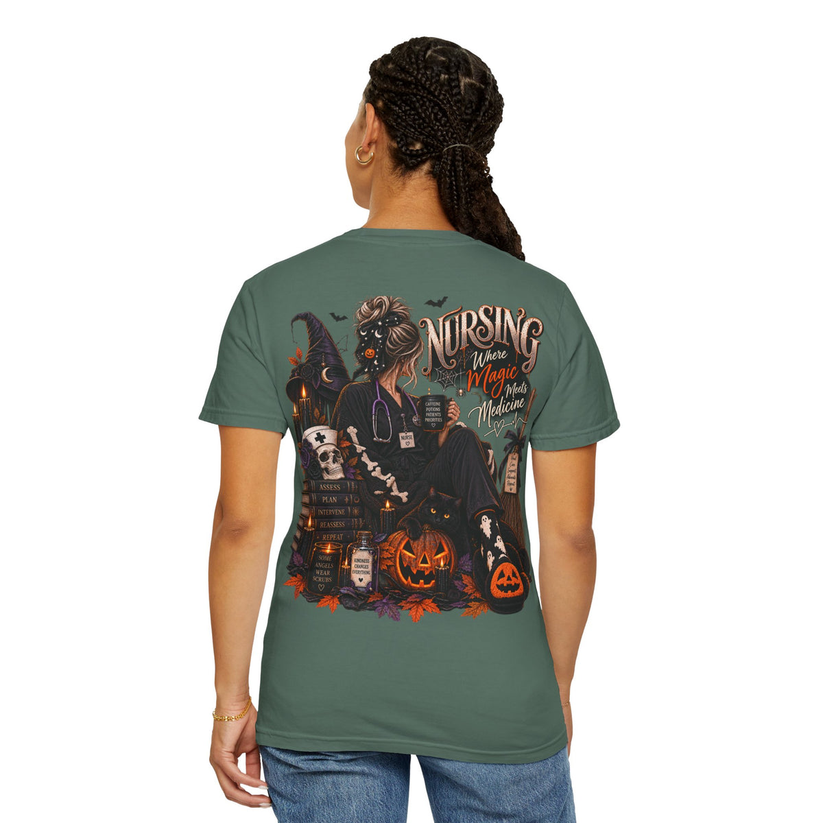 Where Magic Meets Medicine | Witchy Nurse Halloween