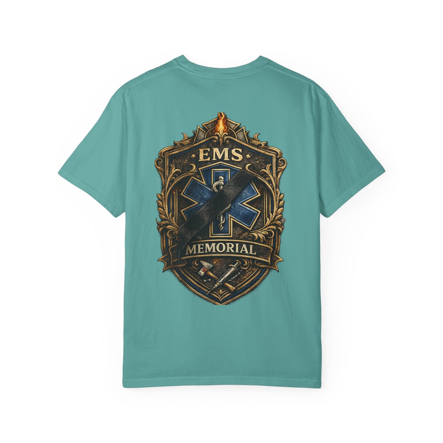 EMS Fallen Tribute T-Shirt — First Responders Memorial Tee