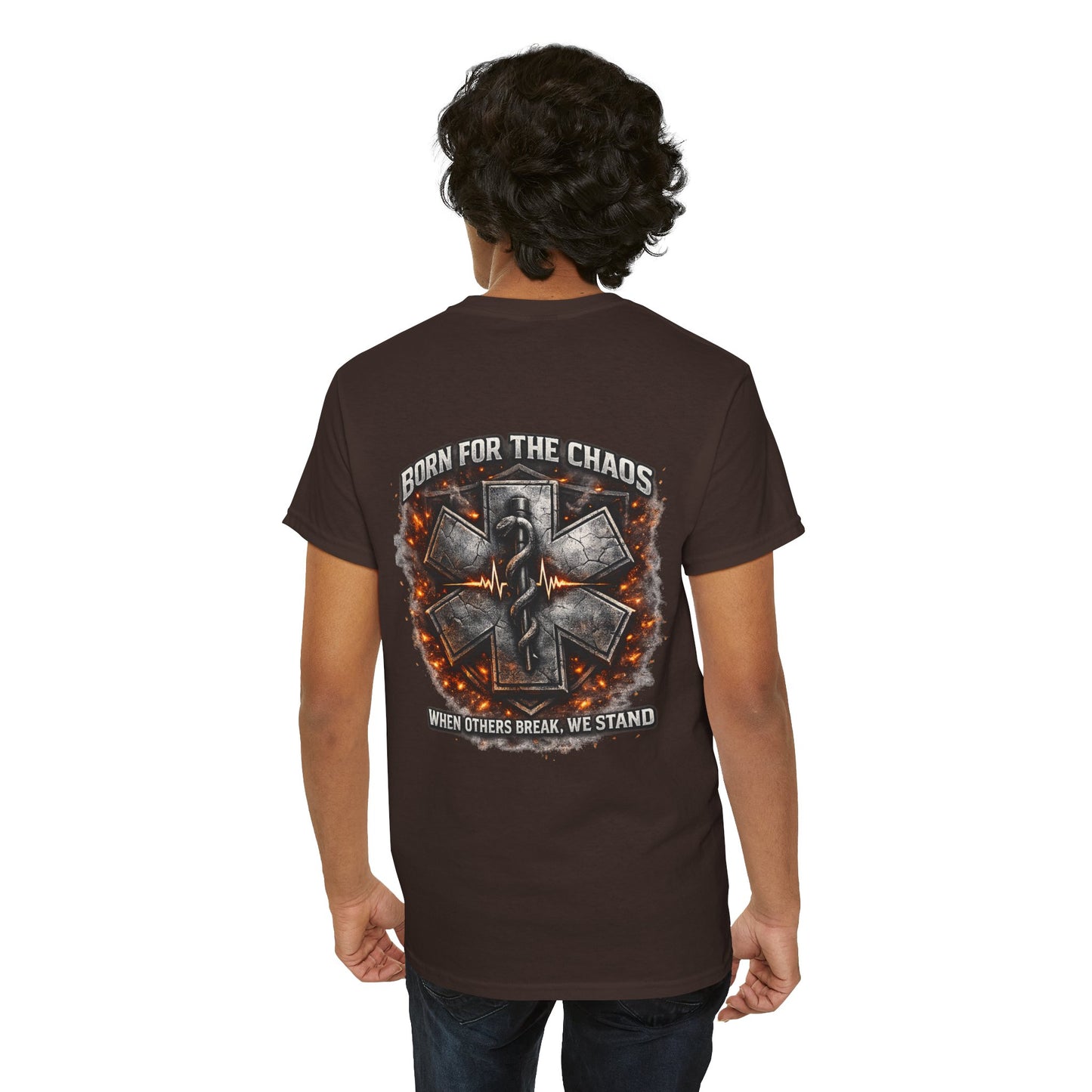 Born for Chaos Paramedic EMT T-Shirt — First Responder Gift