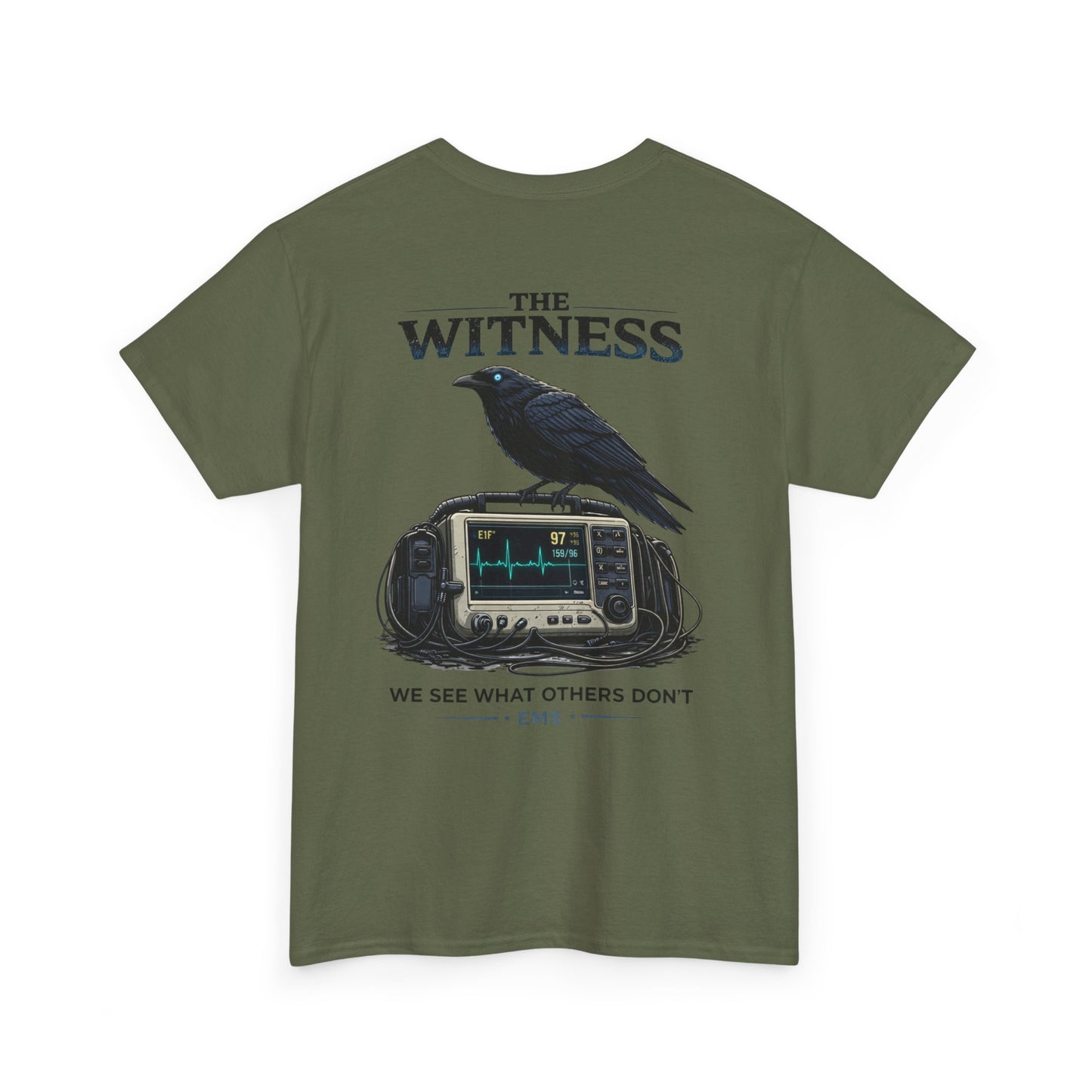 Crow Paramedic EMS Tee We See What Others Dont EMT Graphic