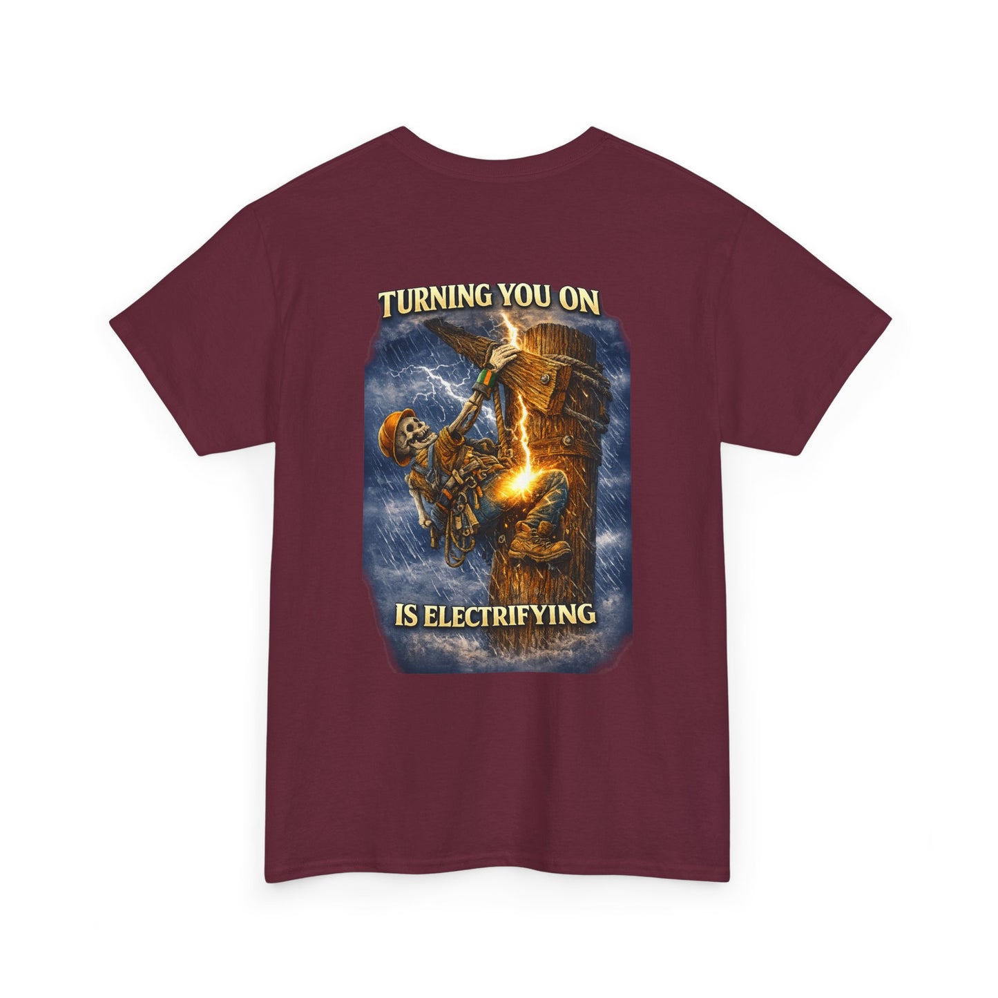 Lineman Tee Shirt — Proud Lineman Workwear Tee