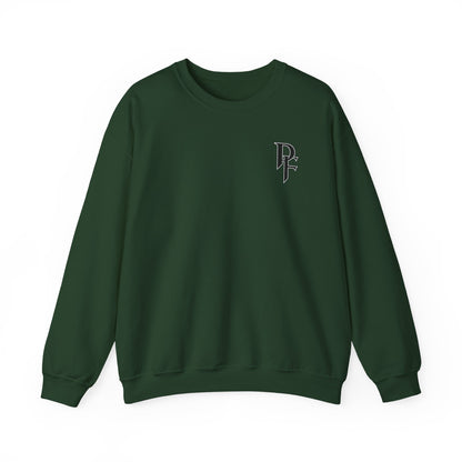 Fall Vibes Furry Tribes Dog Sweatshirt | Pumpkin Plaid Cozy Autumn