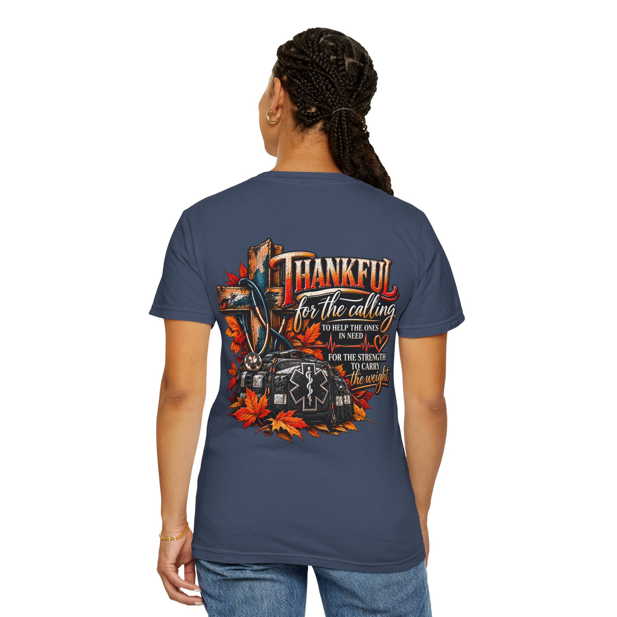 Thankful for the Calling | EMS Faith & Thanksgiving T-Shirt