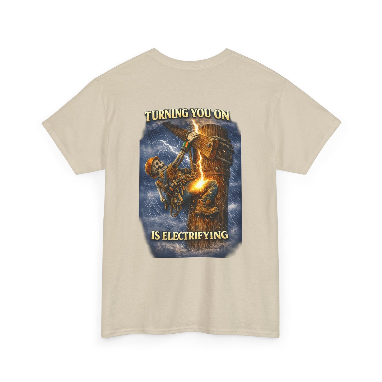 Lineman Tee Shirt — Proud Lineman Workwear Tee
